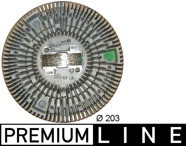 Clutch, radiator fan