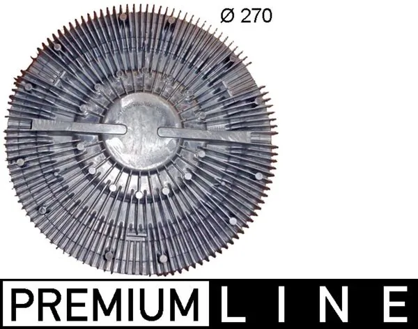 Clutch, radiator fan