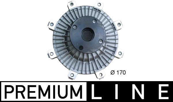 Clutch, radiator fan