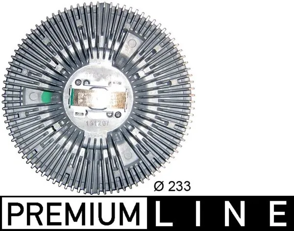 Clutch, radiator fan