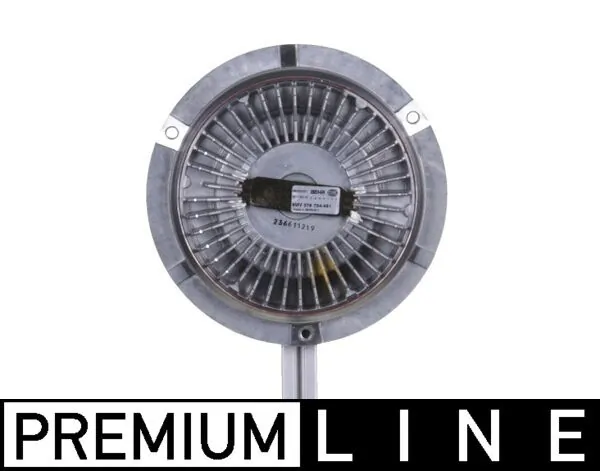 Clutch, radiator fan