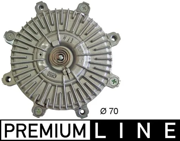 Clutch, radiator fan