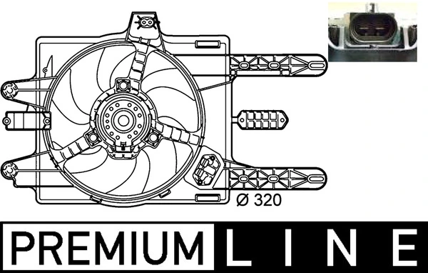 Fan, engine cooling