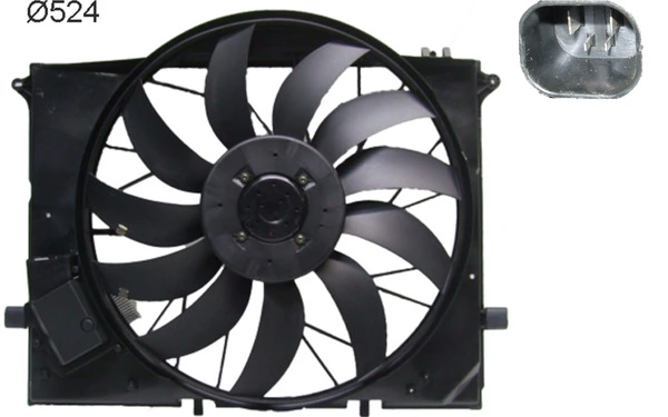 Fan, engine cooling