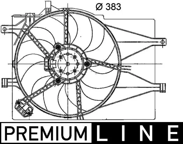 Fan, engine cooling
