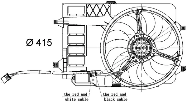 Fan, engine cooling