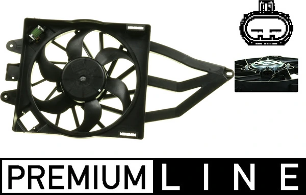 Fan, engine cooling