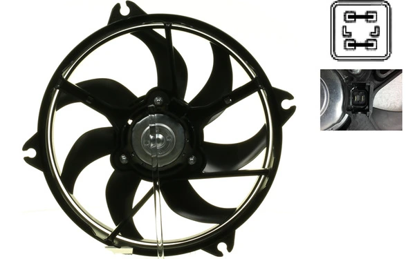 Fan, engine cooling