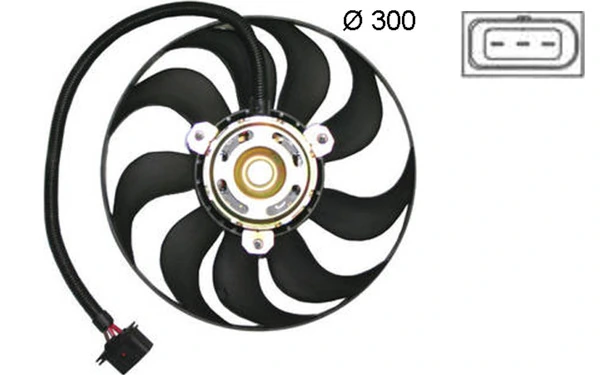 Fan, engine cooling