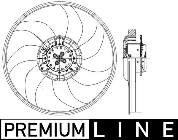 Fan, engine cooling
