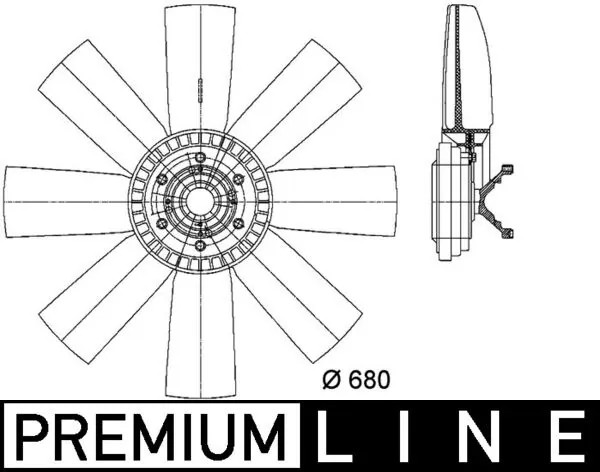 Fan, engine cooling