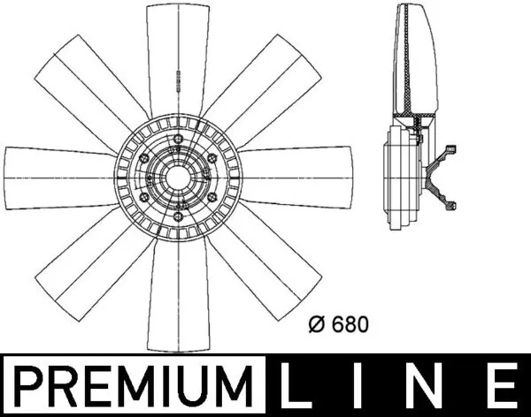 Fan, engine cooling
