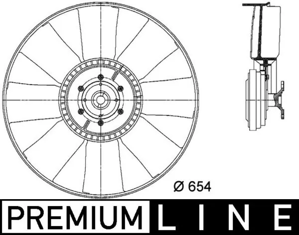 Fan, engine cooling
