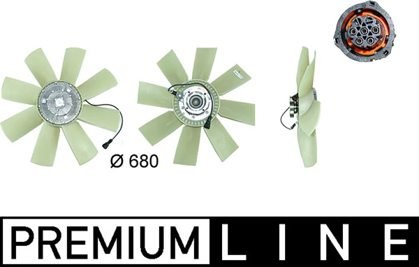Fan, engine cooling