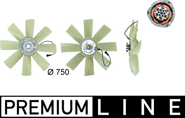 Fan, engine cooling