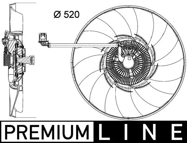 Fan, engine cooling