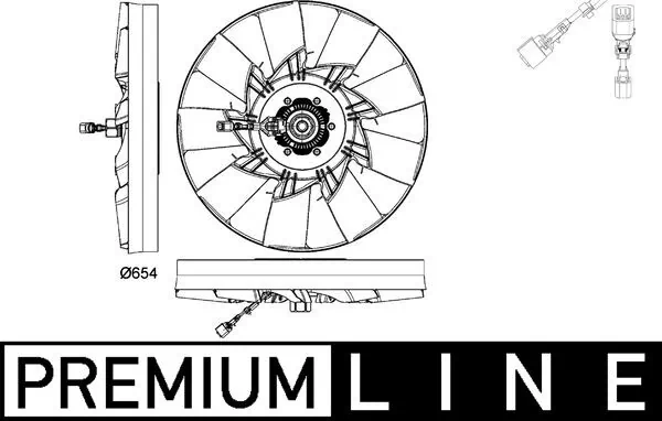 Fan, engine cooling