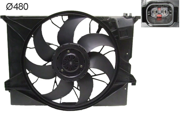 Fan, engine cooling