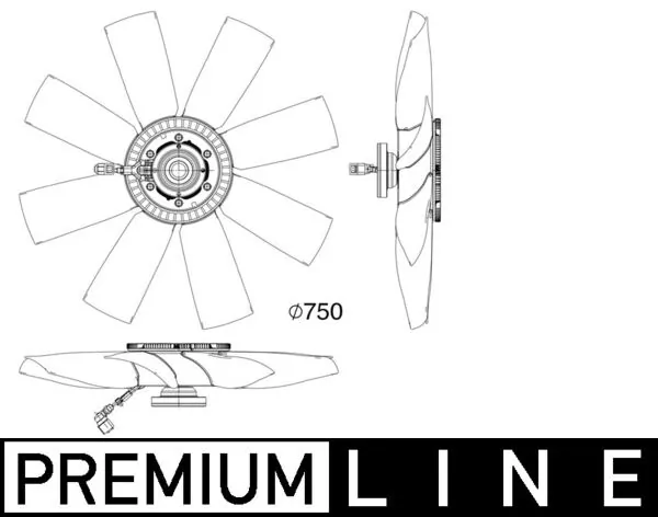 Fan, engine cooling