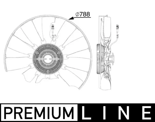 Fan, engine cooling