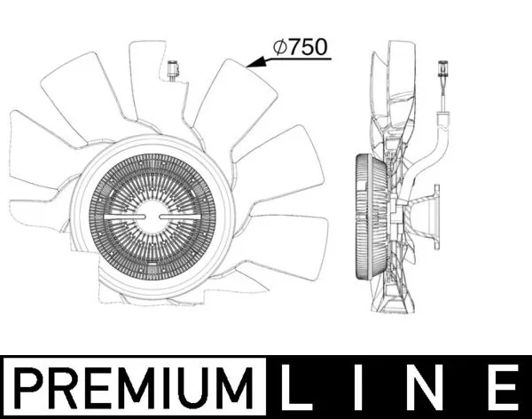 Fan, engine cooling