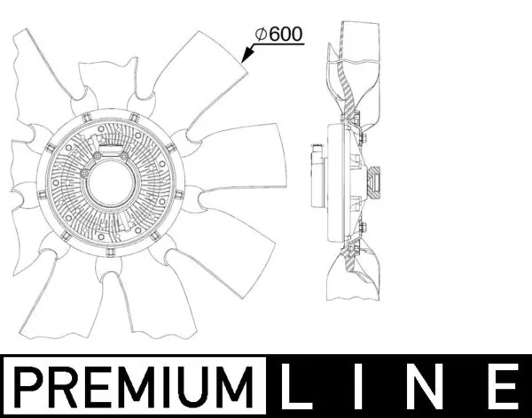 Fan, engine cooling