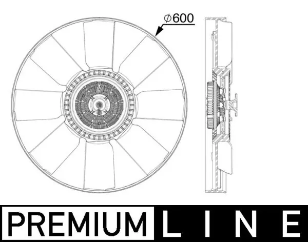 Fan, engine cooling