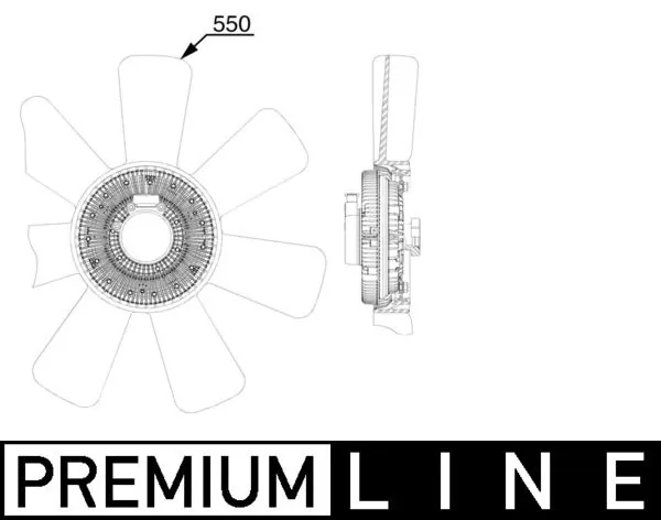 Fan, engine cooling