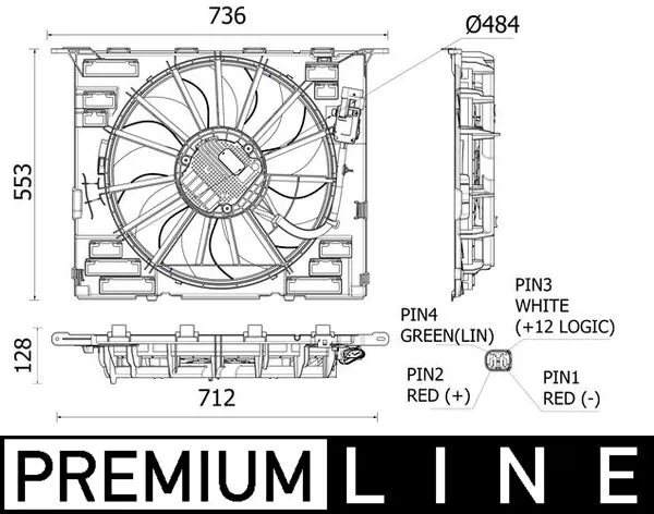 Fan, engine cooling