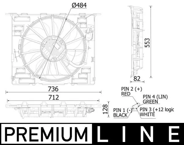 Fan, engine cooling