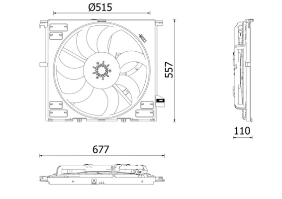 Fan, engine cooling
