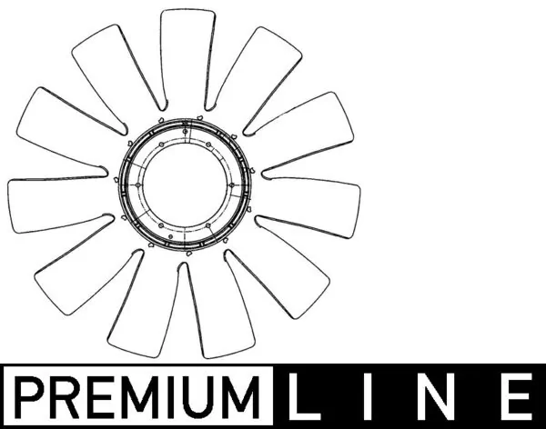 Fan Wheel, engine cooling