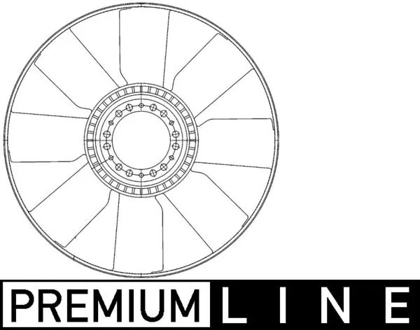 Fan Wheel, engine cooling