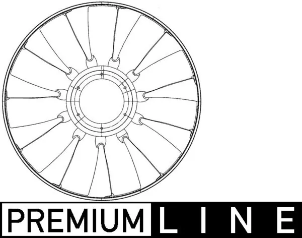 Fan Wheel, engine cooling