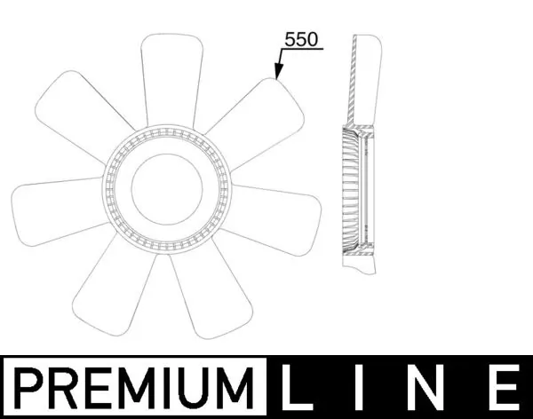Fan Wheel, engine cooling