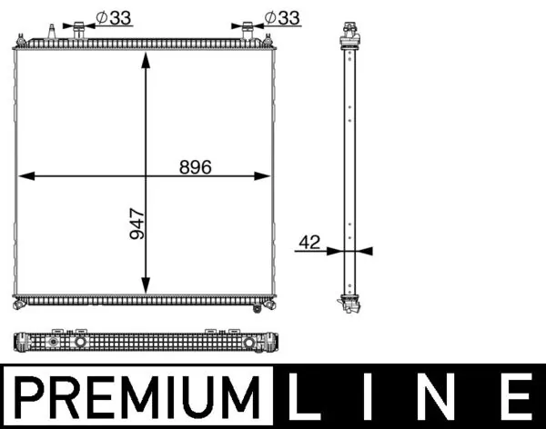 Low Temperature Cooler, charge air cooler