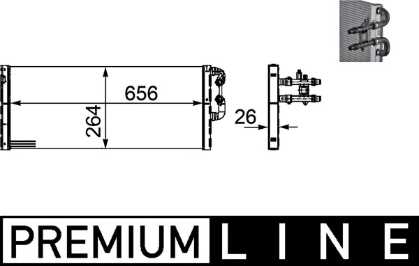 Low Temperature Cooler, charge air cooler