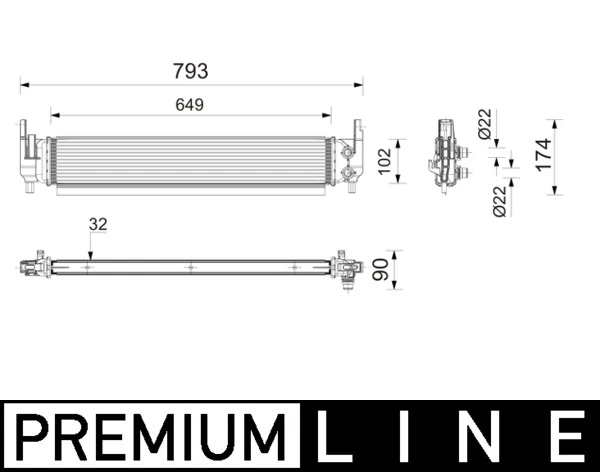 Low Temperature Cooler, charge air cooler