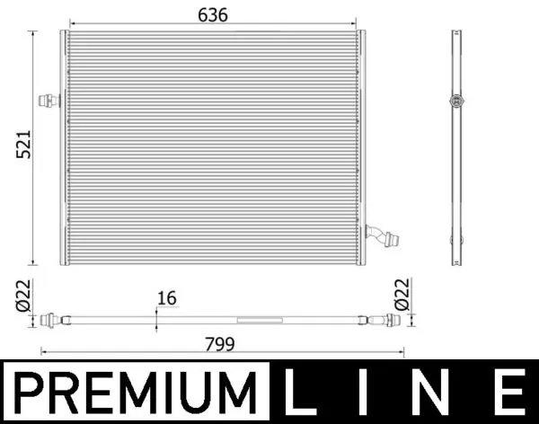 Low Temperature Cooler, charge air cooler