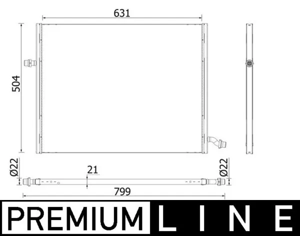 Low Temperature Cooler, charge air cooler