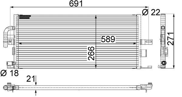 Low Temperature Cooler, charge air cooler