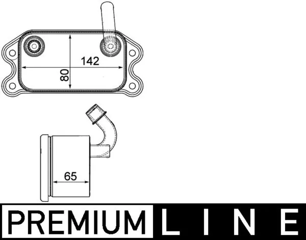 Oil Cooler, engine oil