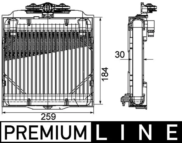 Oil Cooler, automatic transmission