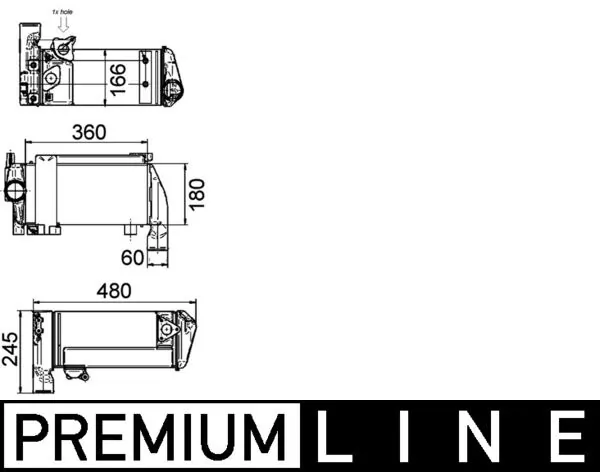 Oil Cooler, retarder
