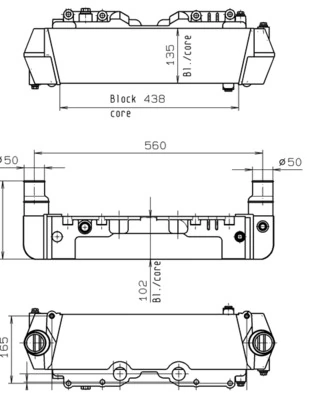 Oil Cooler, retarder