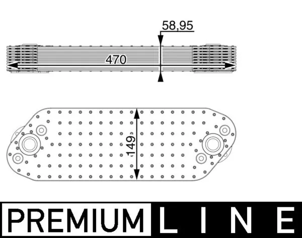Oil Cooler, engine oil