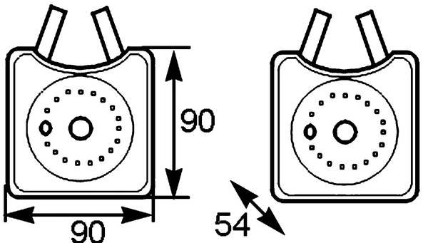 Oil Cooler, engine oil