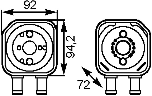 Oil Cooler, engine oil