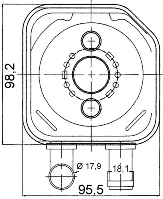 Oil Cooler, engine oil