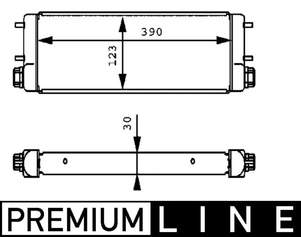 Oil Cooler, engine oil
